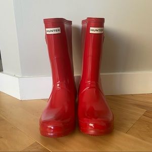 Hunter Boots - Military Red